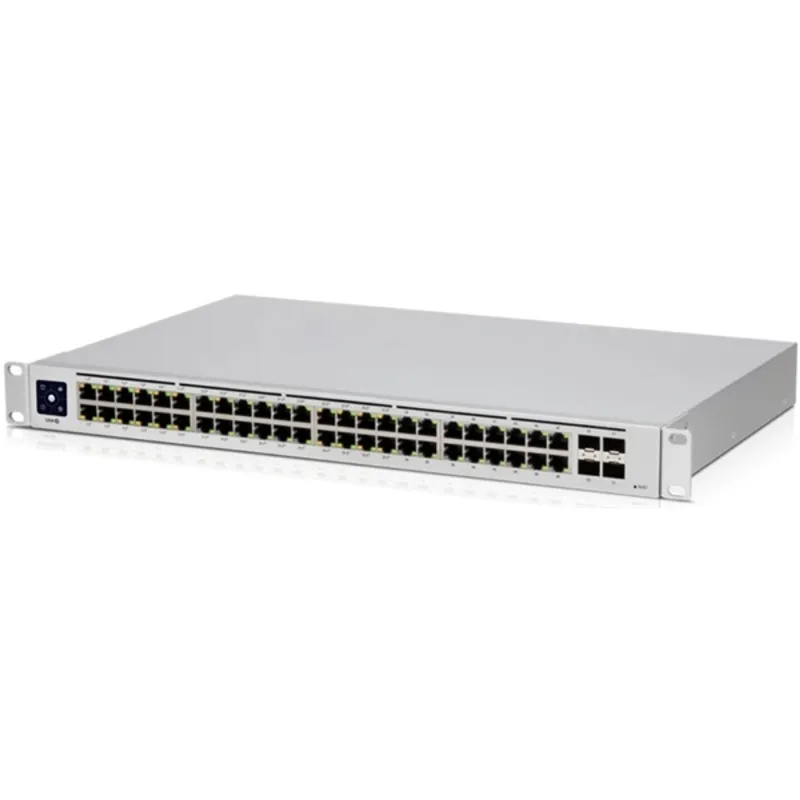Ubiquiti UniFi 48 port PoE + 4 port SFP PoE+ switch (USW-48-POE) Ubiquiti UniFi 48 port PoE + 4 port SFP PoE+ switch (USW-48-POE)