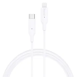 Hama Kábel - 201598 (USB-C/Lightning, USB 2.0, 1m, fehér)