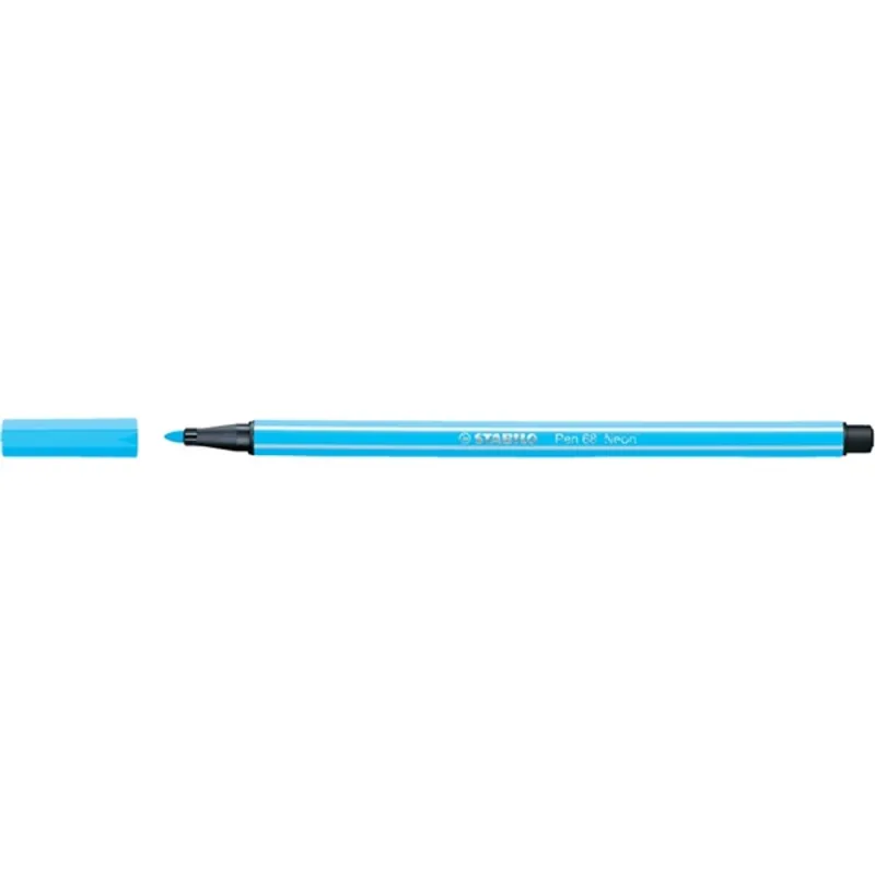 Stabilo Pen 68/031 fluor kék rostirón Stabilo Pen 68/031 fluor kék rostirón