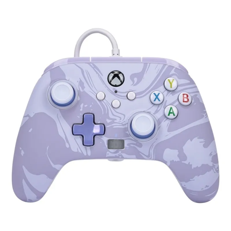 PowerA XBGP0001-01 EnWired Xbox Series X|S/Xbox One/PC vezetékes Lavender Swirl kontroller PowerA XBGP0001-01 EnWired Xbox Series X|S/Xbox One/PC vezetékes Lavender Swirl kontroller