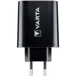 Varta univerzális 2xUSB, Type-C, 5,4  hálózati töltő fekete (57958101401)