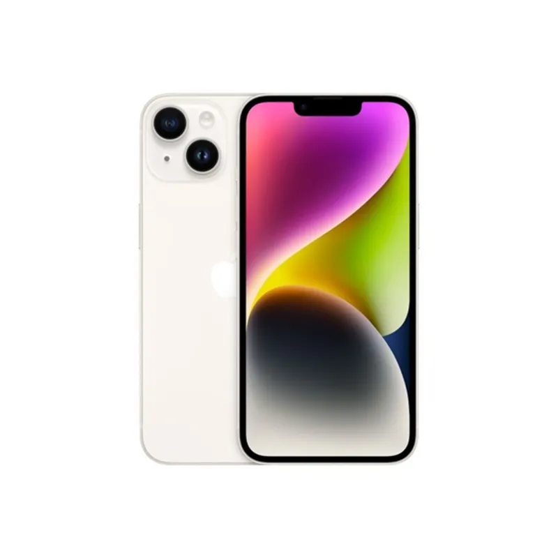 Apple iPhone 14 6,1" 5G 6/256GB Starlight fehér okostelefon Apple iPhone 14 6,1" 5G 6/256GB Starlight fehér okostelefon