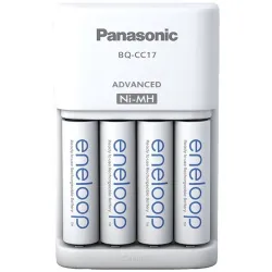 PANASONIC Eneloop Smart töltő + 4db 2000mAh AA elem