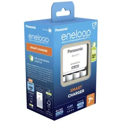 PANASONIC Eneloop Smart töltő + 4db 2000mAh AA elem
