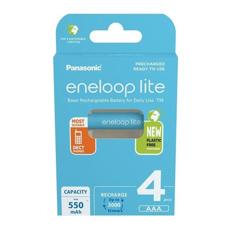 Panasonic Eneloop 550mAh AAA Ni-MH akkumulátor 4db/csomag Panasonic Eneloop 550mAh AAA Ni-MH akkumulátor 4db/csomag