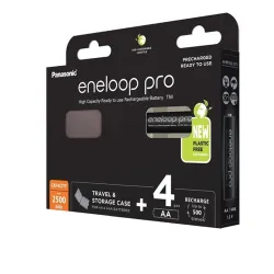 Panasonic Eneloop AA 2500mAh ceruza akku (4db/csomag) (BK3HCDEC4BE-N)