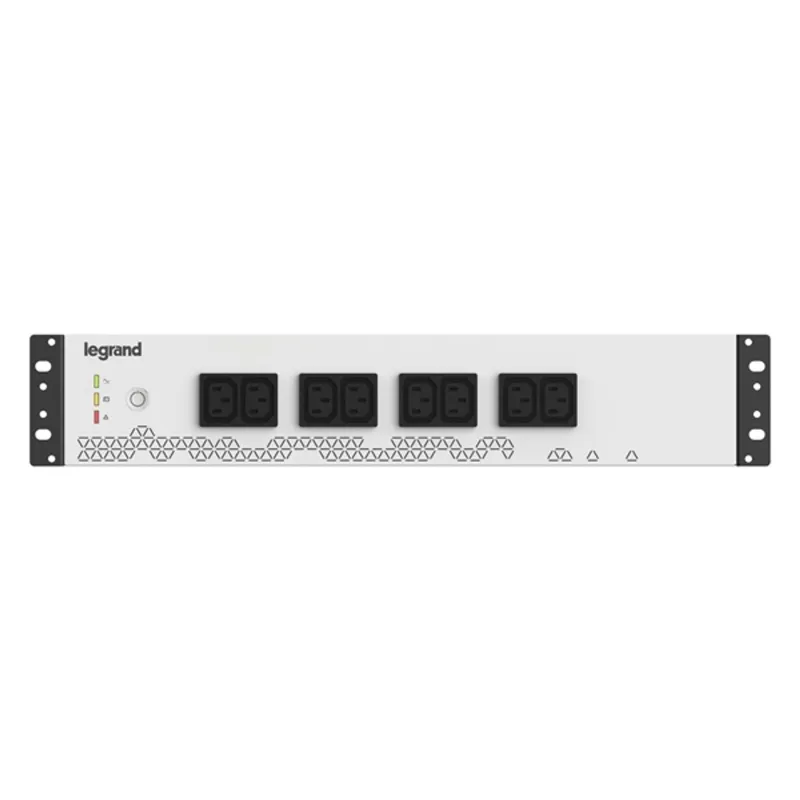 Legrand KEOR uPDU 800VA 19"/2U 8xC13 szünetmentes elosztósor Legrand KEOR uPDU 800VA 19"/2U 8xC13 szünetmentes elosztósor