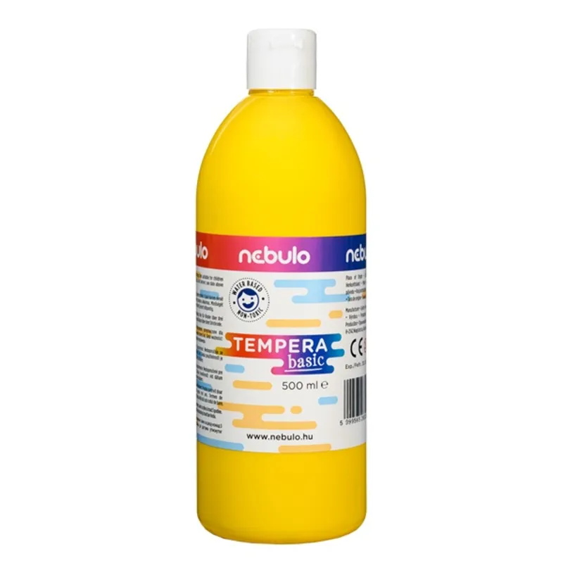 Nebulo 500 ml-es sárga tempera festék Nebulo 500 ml-es sárga tempera festék