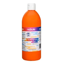 Nebulo folyékony állagú temperafesték 500ml narancssárga (NTF-500-NS)