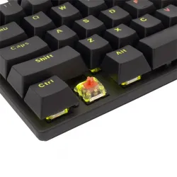 White Shark GK-2106B Commandos Red Switch Mechanical Keyboard Black HU