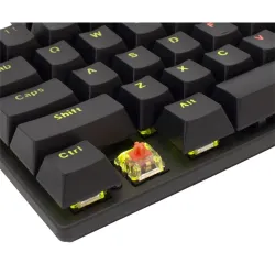 White Shark GK-2106B Commandos Red Switch Mechanical Keyboard Black HU