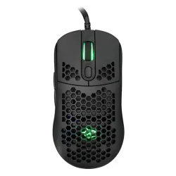 WHITE SHARK GM-5007B GALAHAD gamer egér, fekete, 6400 dpi