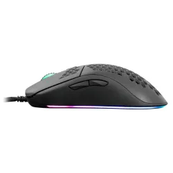 WHITE SHARK GM-5007B GALAHAD gamer egér, fekete, 6400 dpi