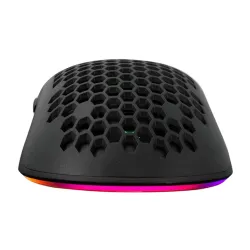 WHITE SHARK GM-5007B GALAHAD gamer egér, fekete, 6400 dpi
