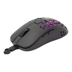 WHITE SHARK TRISTAN GM-9004 gamer egér, 7D, fekete, 12000 dpi, RGB