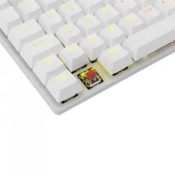 White Shark Commandos Red Switch Mechanical Keyboard White HU