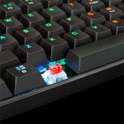 White Shark GK-2022B Shinobi Red Switches Mechanical 60% Gaming Keyboard Black HU