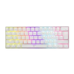 White Shark Shinobi Blue Switch Mechanical Keyboard White HU
