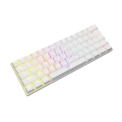 White Shark Shinobi Blue Switch Mechanical Keyboard White HU