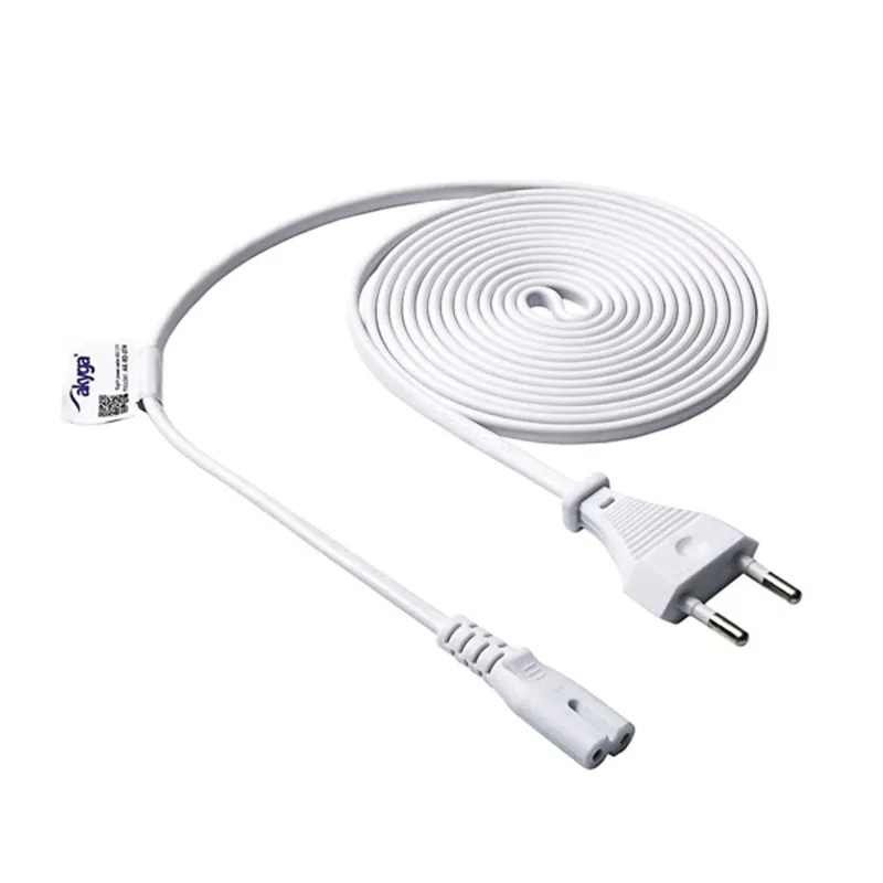 AKYGA Power Cable for Notebook AK-RD-07A Eight CCA CEE 7/16 / IEC C7 3.0m white AKYGA Power Cable for Notebook AK-RD-07A Eight CCA CEE 7/16 / IEC C7 3.0m white