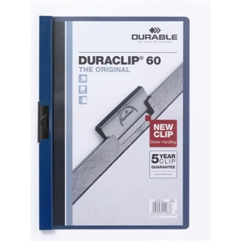 Durable Duraclip A4 60lapos sötétkék clip-mappa Durable Duraclip A4 60lapos sötétkék clip-mappa