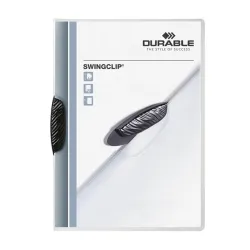 Durable Swingclip A4 30lapos fekete clip-mappa