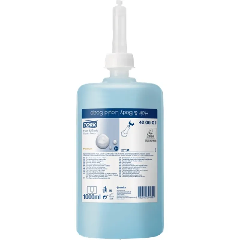 Tork Prémium 420601 pipere folyékony szappan (tusolásra is) 1 liter Tork Prémium 420601 pipere folyékony szappan (tusolásra is) 1 liter