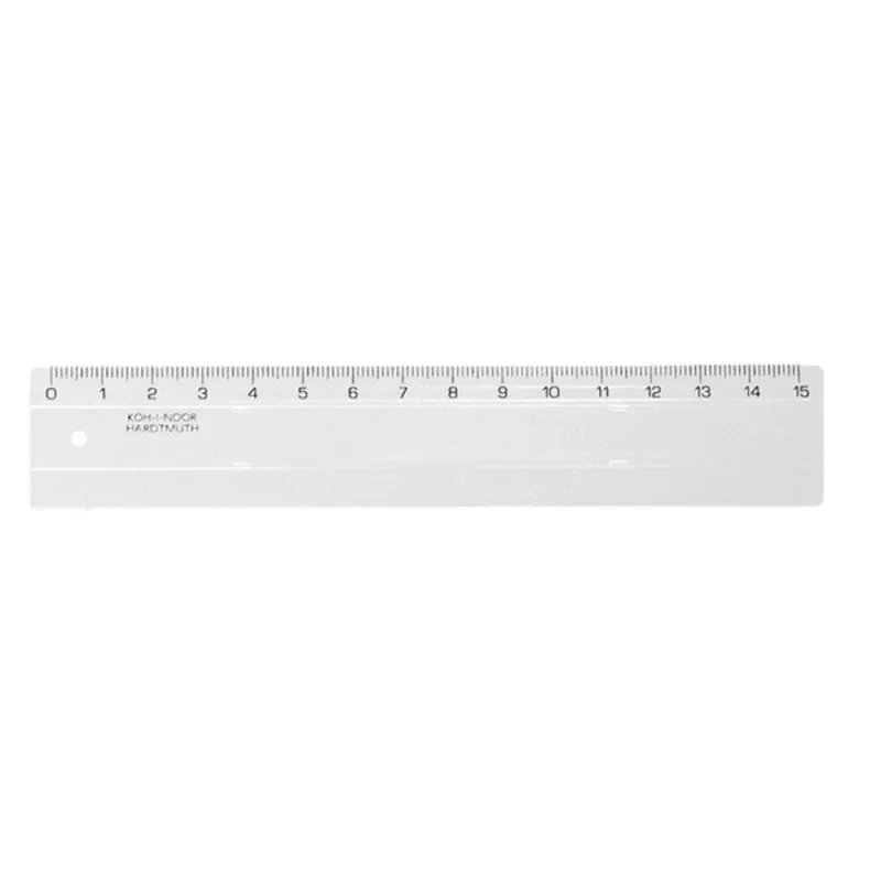 Koh-I-Noor 15cm átlátszó vonalzó Koh-I-Noor 15cm átlátszó vonalzó