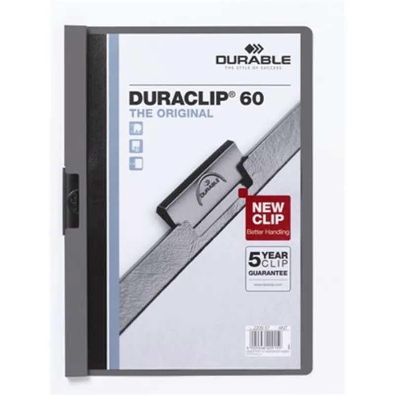 Durable Duraclip A4 60lapos fekete clip-mappa Durable Duraclip A4 60lapos fekete clip-mappa