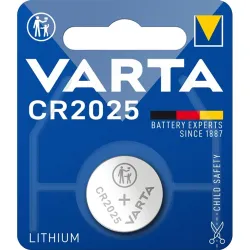 Varta gomb (CR2025) elem 1db