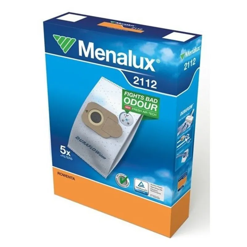 Menalux 2112 5 db szintetikus porzsák+1 mikroszűrő Menalux 2112 5 db szintetikus porzsák+1 mikroszűrő