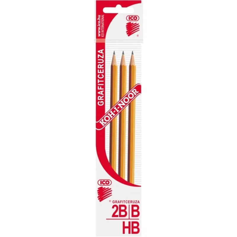 Koh-I-Noor 1770 3db HB/B/2B grafitceruza Koh-I-Noor 1770 3db HB/B/2B grafitceruza