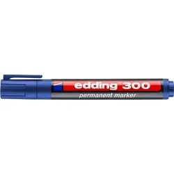 Permanent marker 1,5-3mm, kerek Edding 300 kék