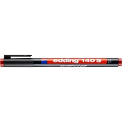 Permanent marker 0,3mm, 140S Edding piros