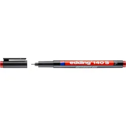 Permanent marker 0,3mm, 140S Edding piros