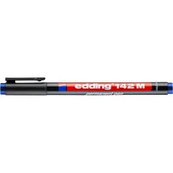 Permanent marker 1mm, 142M Edding kék