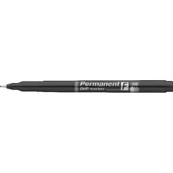 ICO Alkoholos marker, OHP, 0,5 mm, F, , fekete