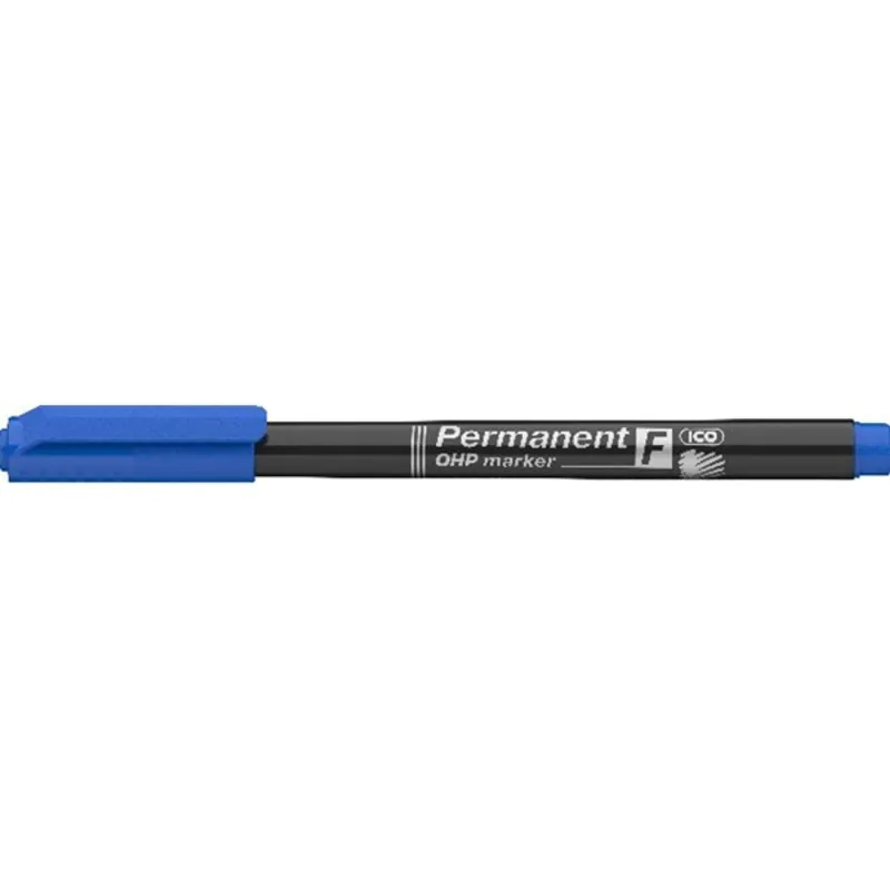 ICO Alkoholos marker, OHP, 0,5 mm, F, , kék ICO Alkoholos marker, OHP, 0,5 mm, F, , kék