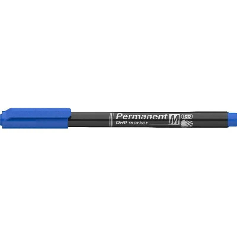 ICO Alkoholos marker, OHP, 1-1,5 mm, M, , kék ICO Alkoholos marker, OHP, 1-1,5 mm, M, , kék