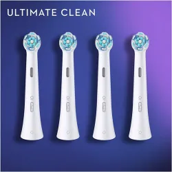 Oral-B iO Clean White elektromos fogkefe pótfej 4db fehér