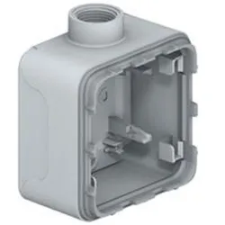 LEGRAND PractiboxS 3 sor 18 modul,téglafalba sülly. kiselosztó(650°C), átlátszó füstszínű ajtó, védőföld és nulla kapocs