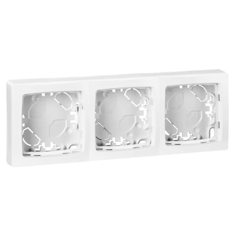 Legrand 086093 Oteo fehér falon kívüli 3-es keret Legrand 086093 Oteo fehér falon kívüli 3-es keret