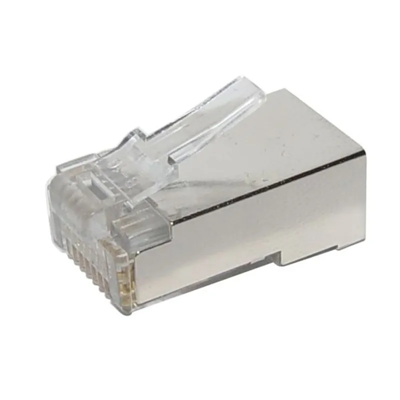Rülstein RJ45 8P8C árnyékolt 100 db csatlakozó Rülstein RJ45 8P8C árnyékolt 100 db csatlakozó