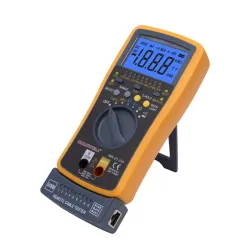 Maxwell 25334 digitális automata kábelteszter multimeter fekete-piros