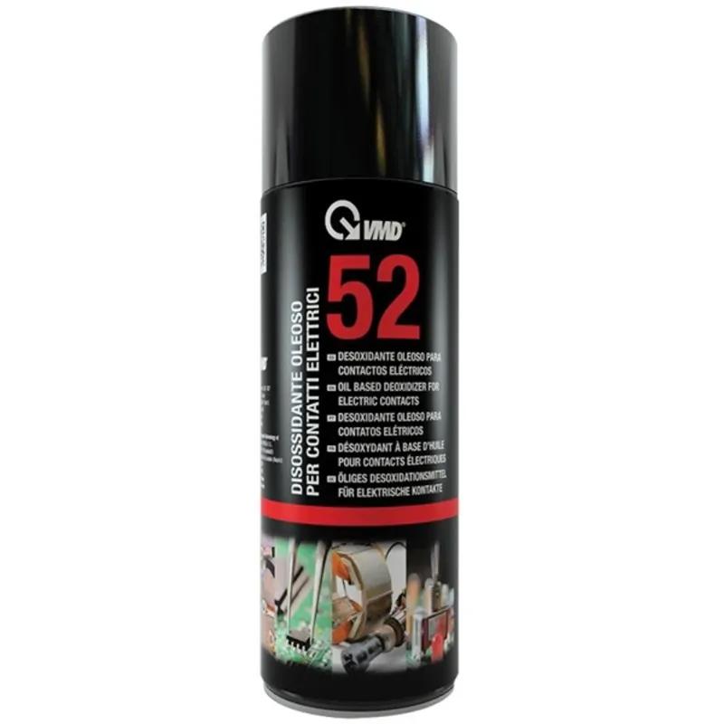 VMD52 400ml oxidáció eltávolító és védőréteg képző (olajos) spray VMD52 400ml oxidáció eltávolító és védőréteg képző (olajos) spray