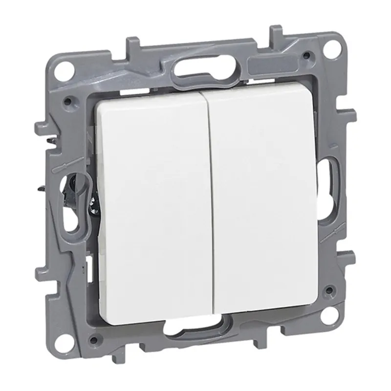 Legrand 764506 Niloé fehér csillárkapcsoló Legrand 764506 Niloé fehér csillárkapcsoló