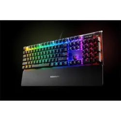 Steelseries Apex 7 USB angol gaming QX2 Blue billentyűzet fekete