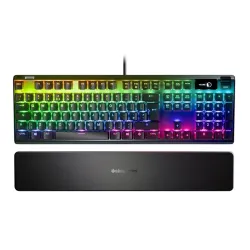Steelseries Apex 7 USB angol gaming QX2 Blue billentyűzet fekete