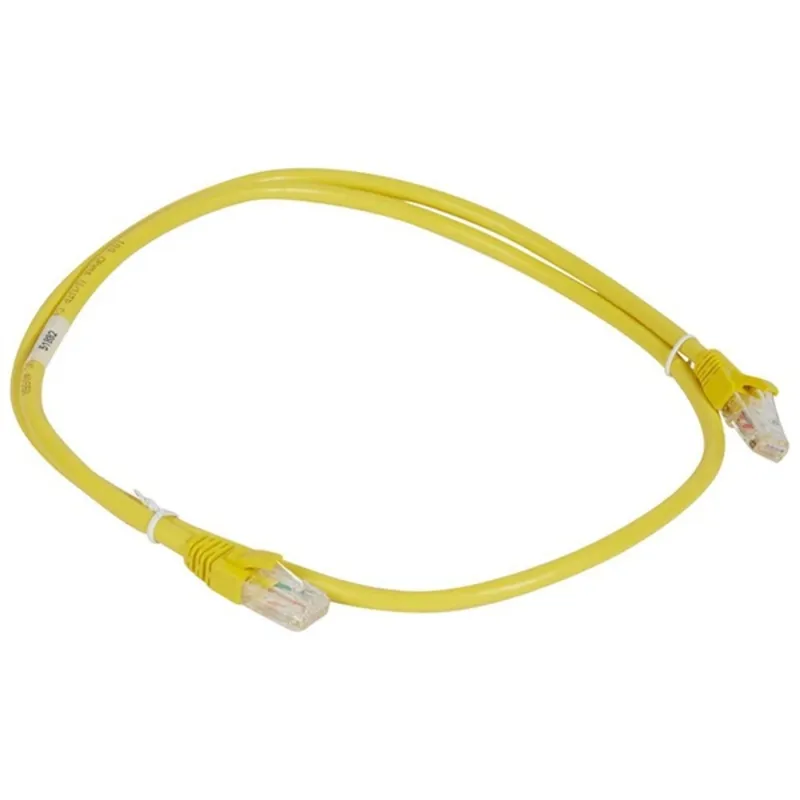 LEGRAND patch kábel, Cat6A, 1m, sárga LEGRAND patch kábel, Cat6A, 1m, sárga