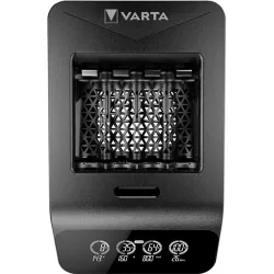 Varta LCD Smart Charger AA/AAA NiMH akkumulátor töltő fekete (USB port) + 4x AA 2100mAh battery